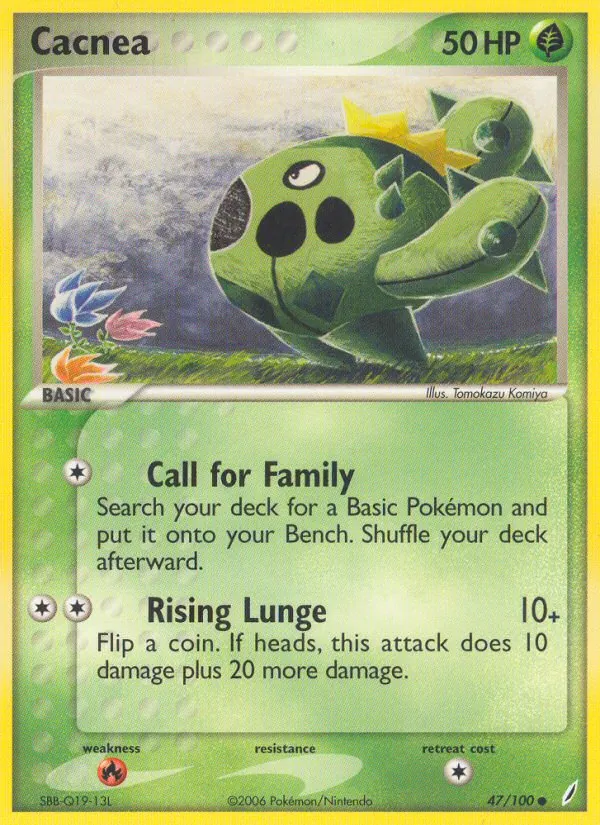 Cacnea #47 – Crystal Guardians card