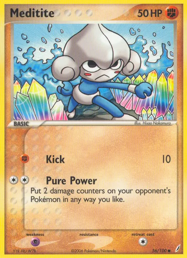 Meditite #56 – Crystal Guardians card