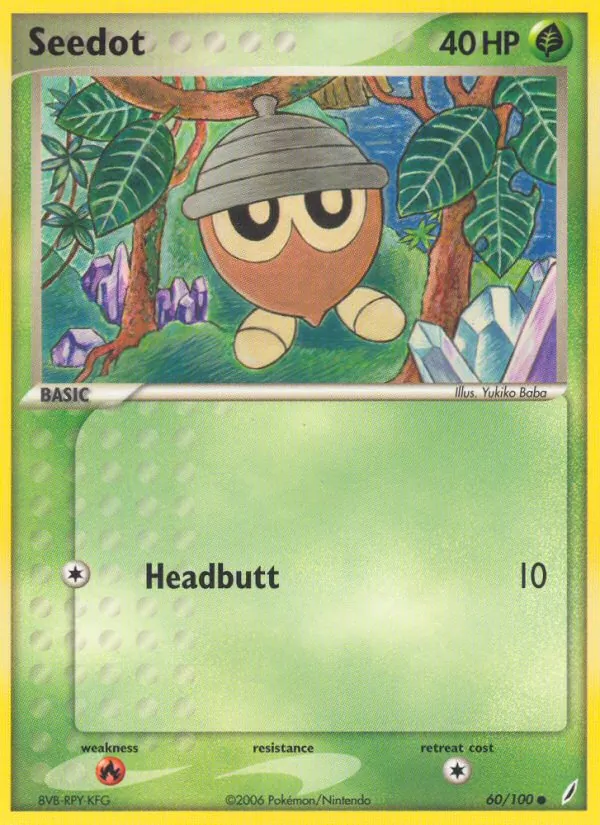 Seedot #60 – Crystal Guardians card