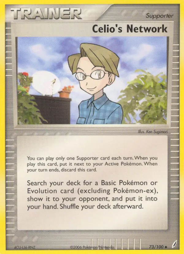 Celio's Network #73 – Crystal Guardians card