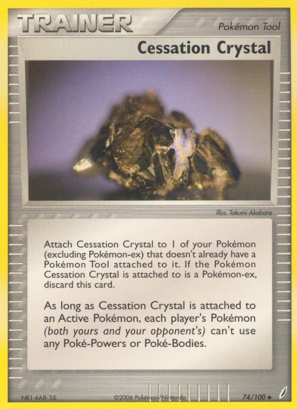 Cessation Crystal #74 – Crystal Guardians card