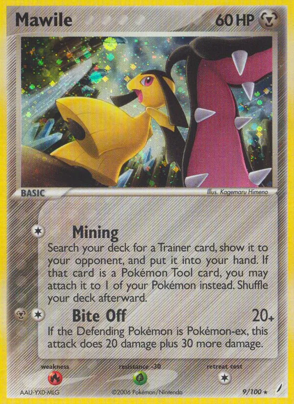 Mawile #9 – Crystal Guardians card