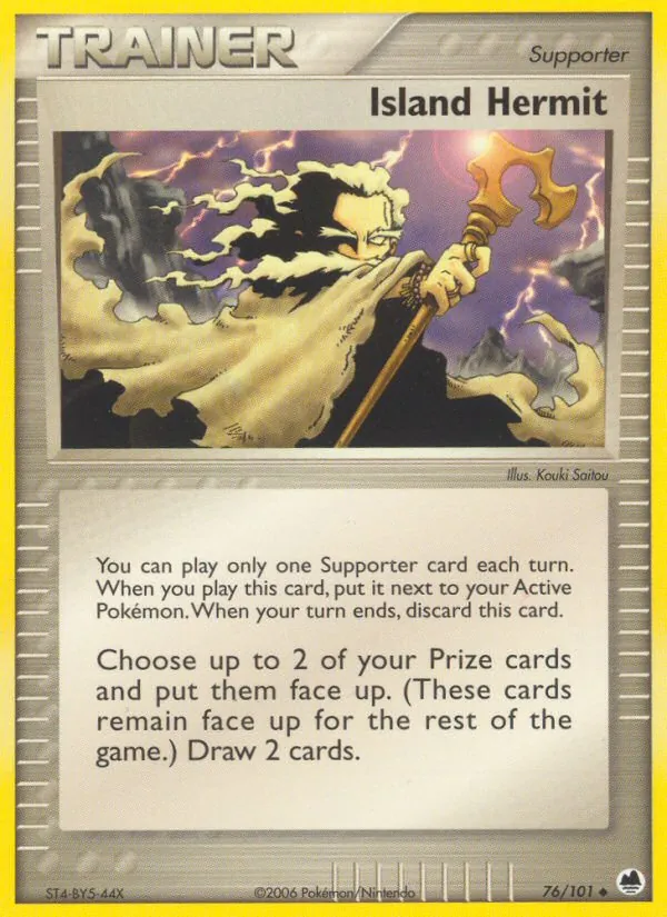 Island Hermit #76 – Dragon Frontiers card