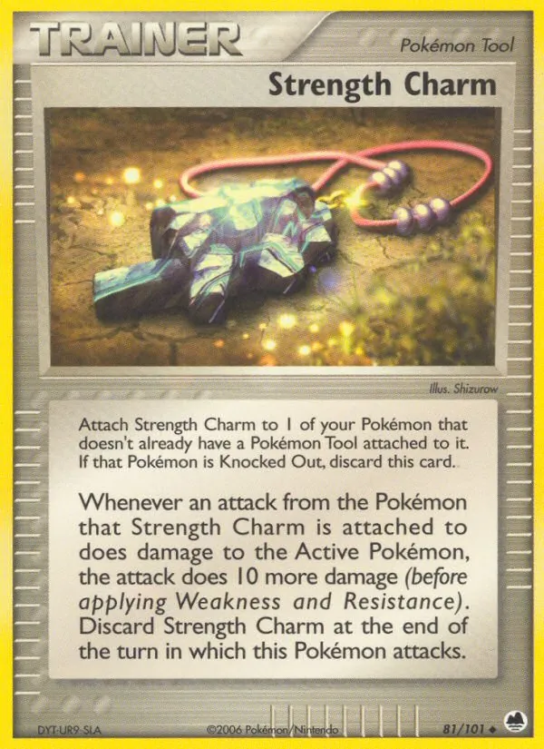 Strength Charm #81 – Dragon Frontiers card