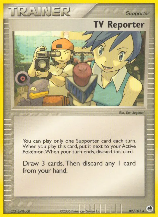 TV Reporter #82 – Dragon Frontiers card
