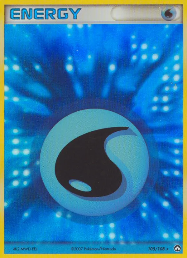 Water Energy #105 – Power Keepers card
