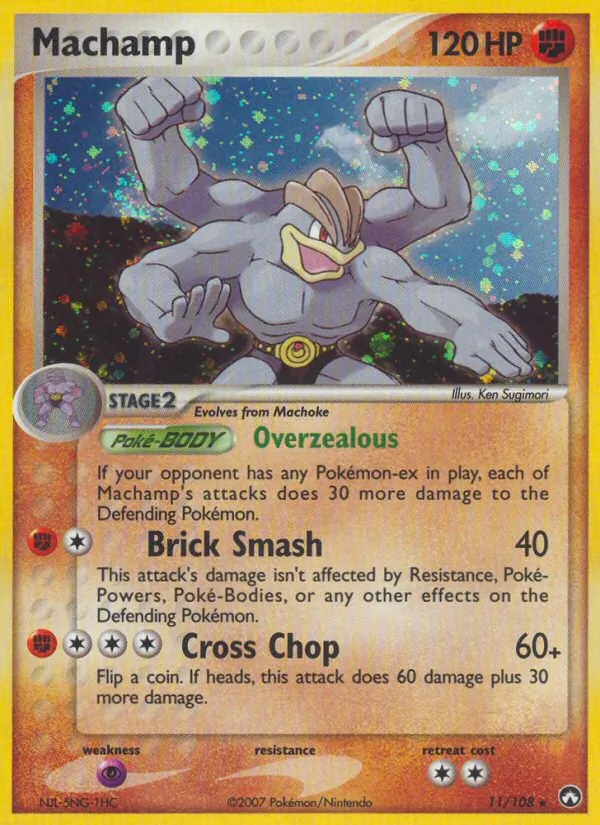 Machamp #11 – Power Keepers card