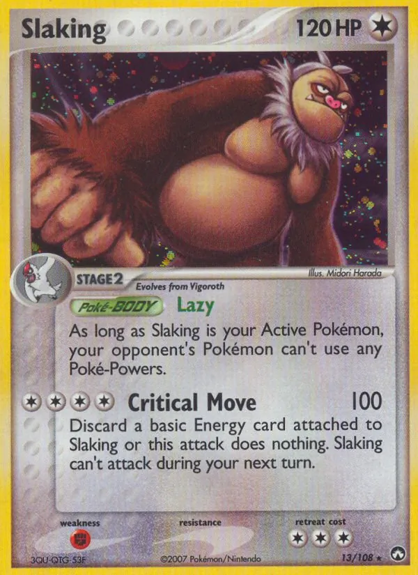 Slaking #13 – Power Keepers card