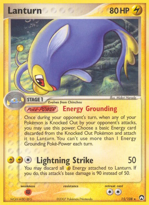 Lanturn #15 – Power Keepers card