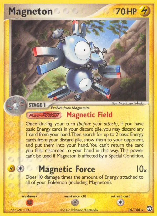 Magneton #16 – Power Keepers card