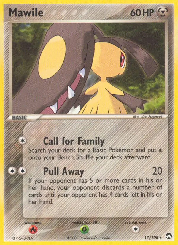 Mawile #17 – Power Keepers card
