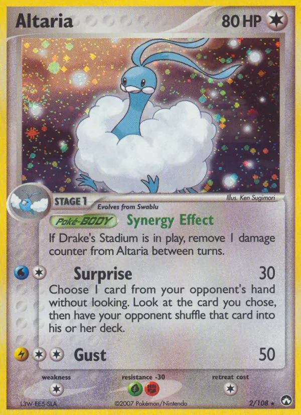 Altaria #2 – Power Keepers card