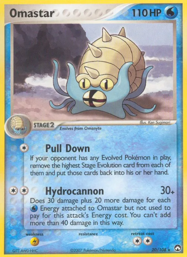 Omastar #20 – Power Keepers card