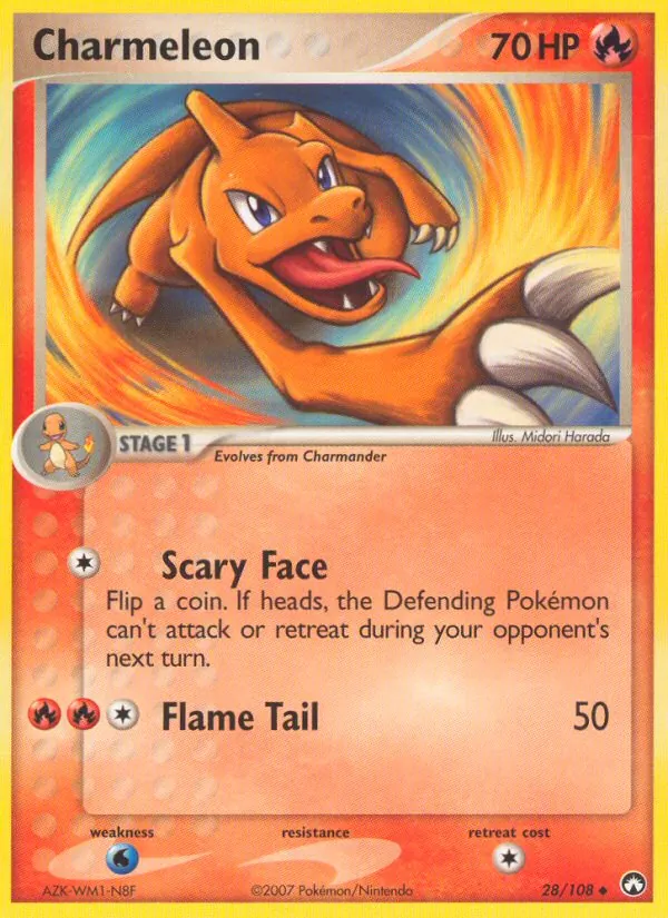 Charmeleon #28 – Power Keepers card