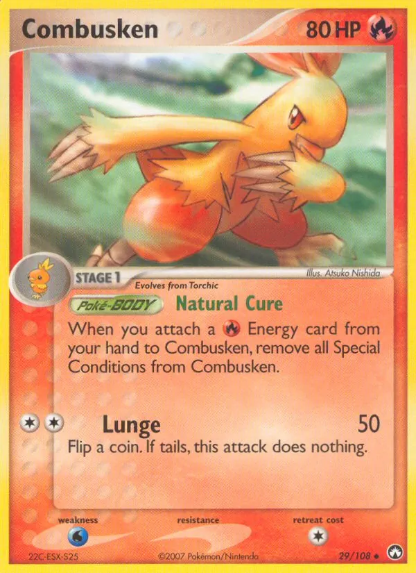 Combusken #29 – Power Keepers card