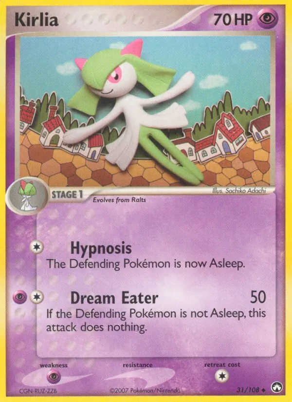 Kirlia #31 – Power Keepers card
