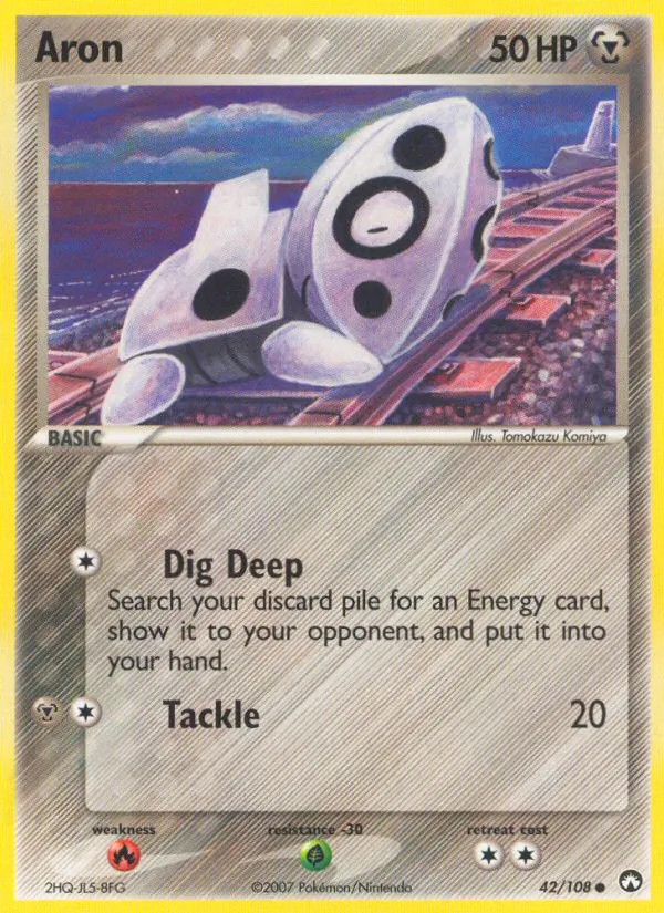Aron #42 – Power Keepers card