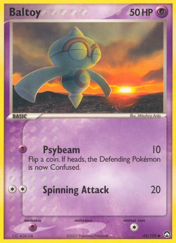 Baltoy #44 – Power Keepers card