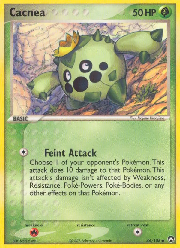 Cacnea #46 – Power Keepers card