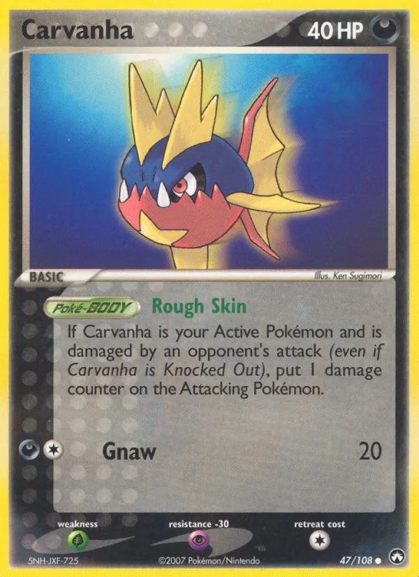 Carvanha #47 – Power Keepers card