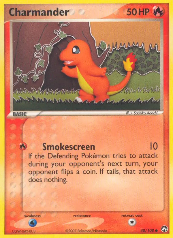 Charmander #48 – Power Keepers card
