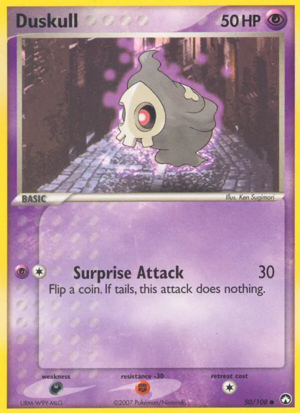 Duskull #50 – Power Keepers card