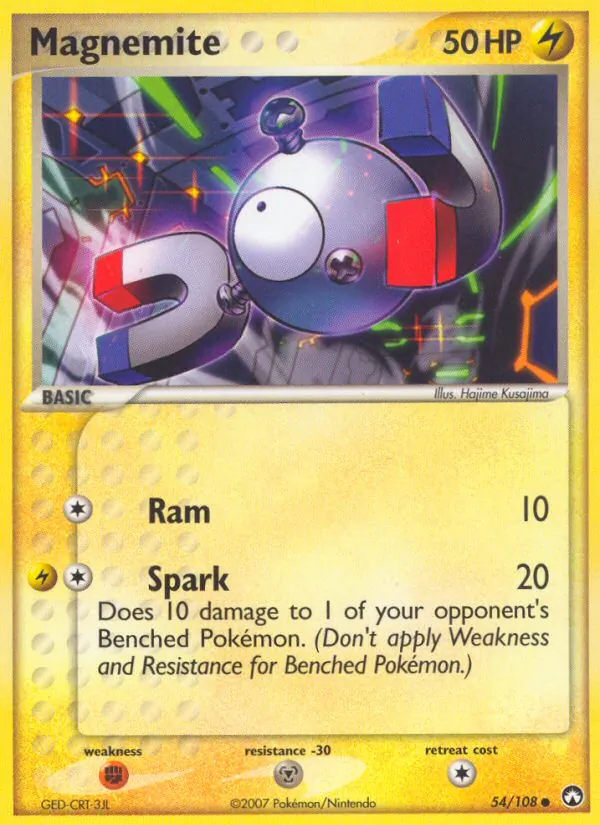 Magnemite #54 – Power Keepers card