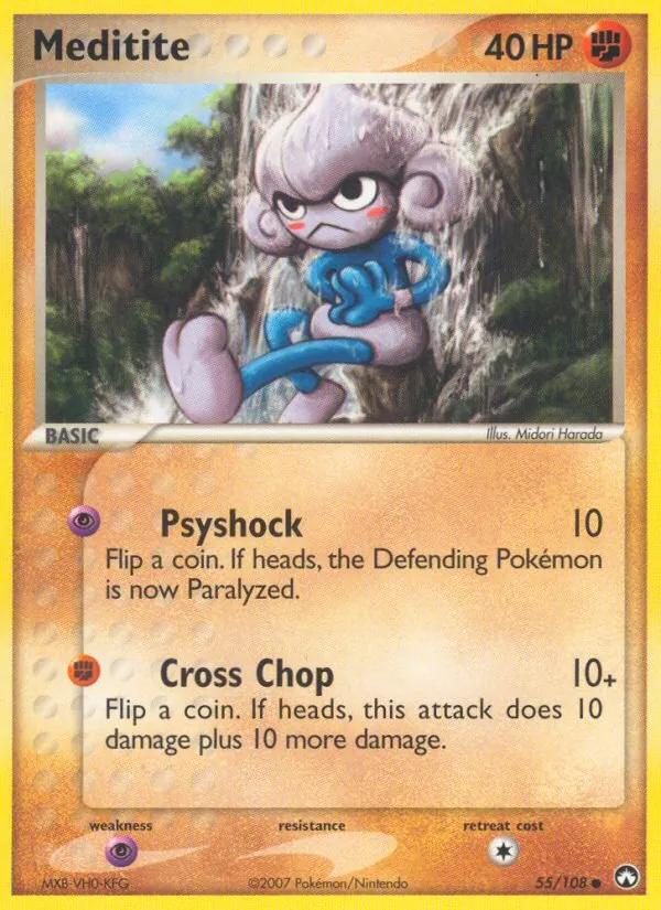Meditite #55 – Power Keepers card