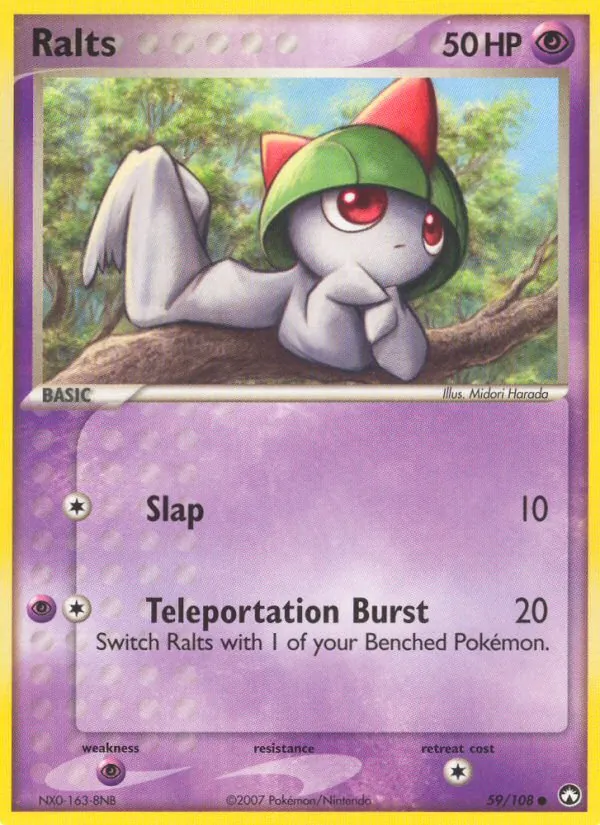 Ralts #59 – Power Keepers card