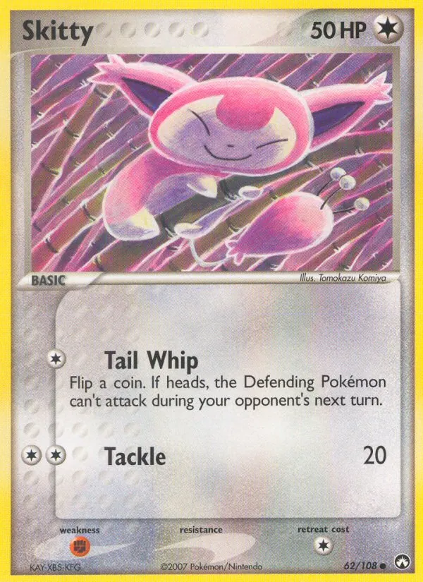 Skitty #62 – Power Keepers card