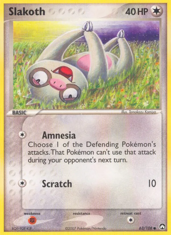 Slakoth #63 – Power Keepers card