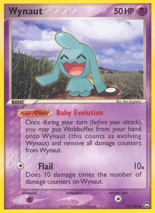 Wynaut #70 – Power Keepers card