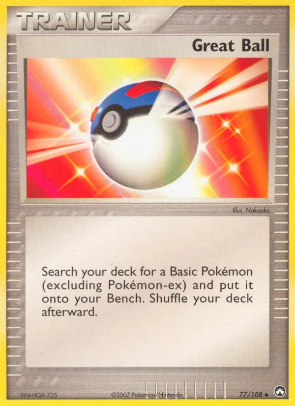 Great Ball #77 – Power Keepers card