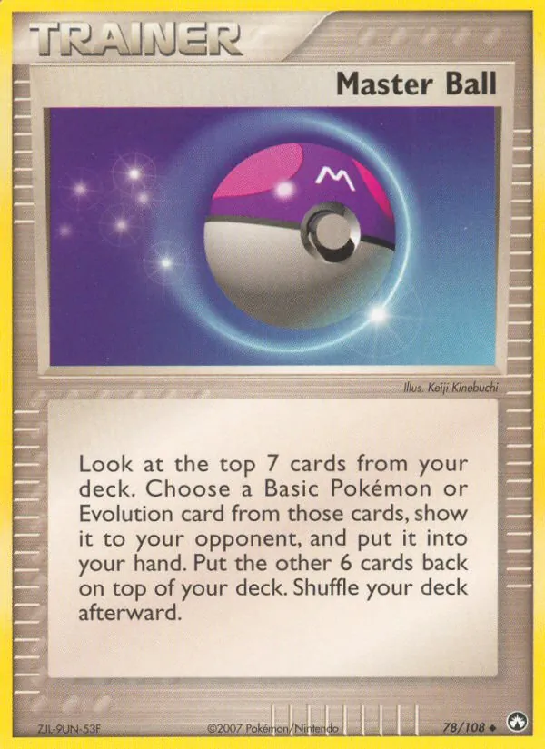 Master Ball #78 – Power Keepers card
