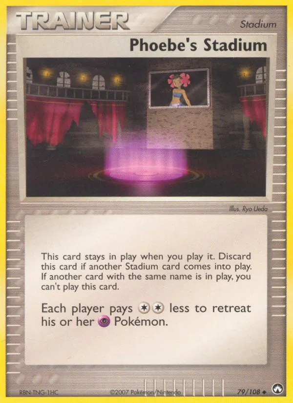 Phoebe's Stadium #79 – Power Keepers card
