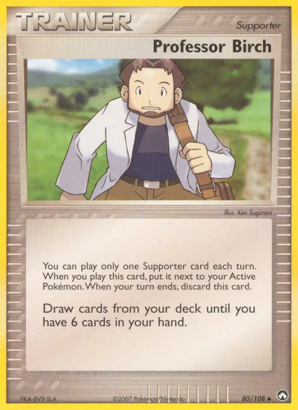 Professor Birch #80 – Power Keepers card