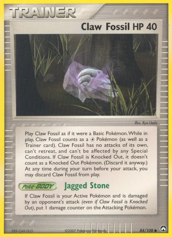 Claw Fossil #84 – Power Keepers card
