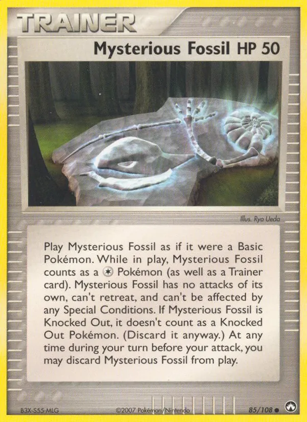 Mysterious Fossil #85 – Power Keepers card
