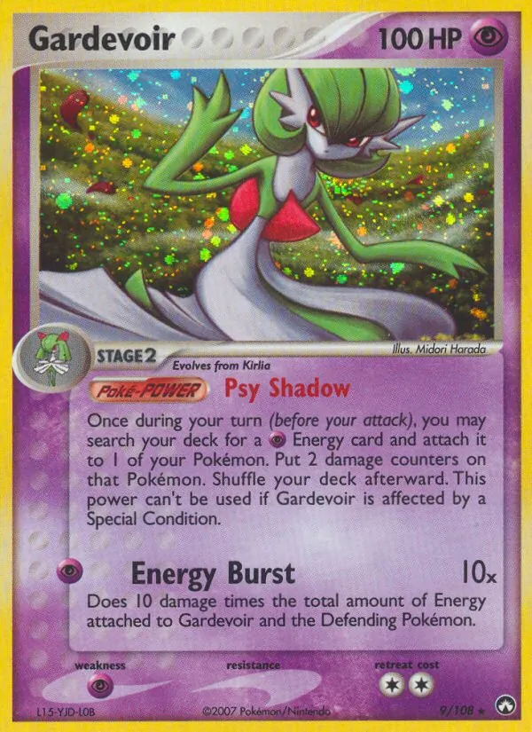 Gardevoir #9 – Power Keepers card