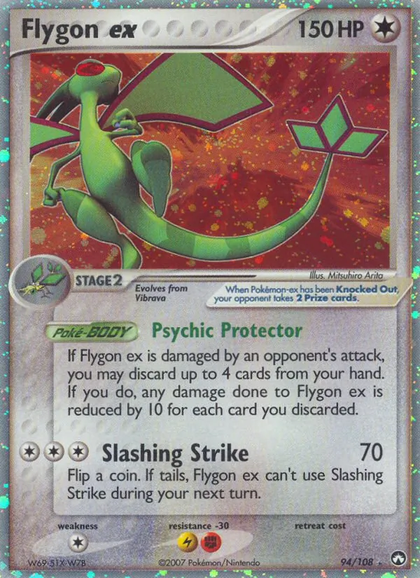 Flygon ex #94 – Power Keepers card