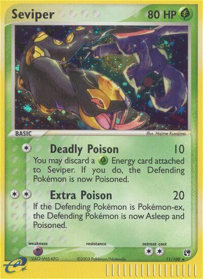 Seviper #11 – Sandstorm card