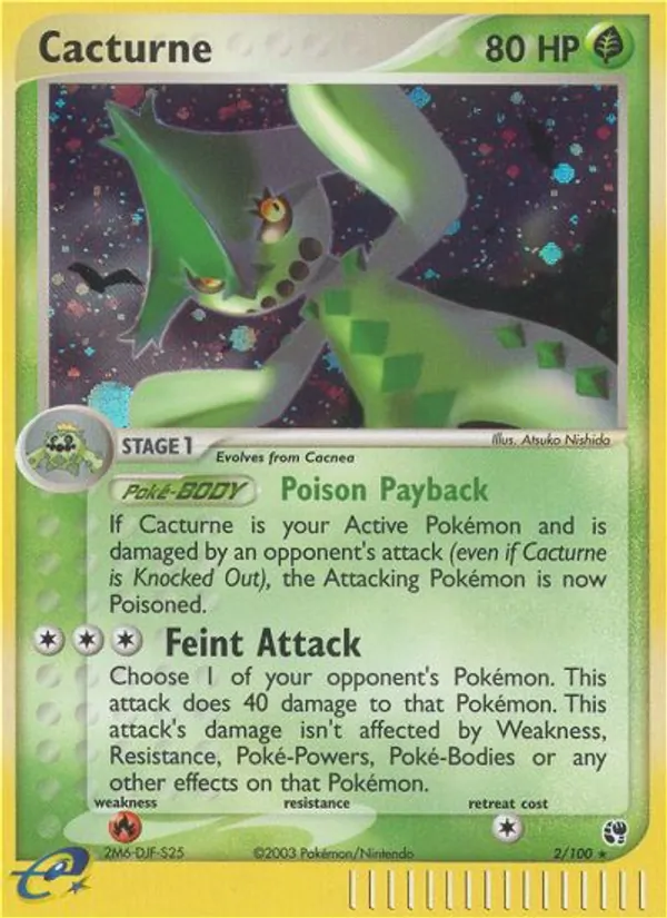 Cacturne #2 – Sandstorm card
