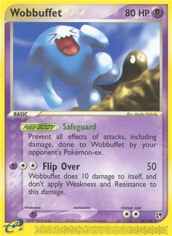 Wobbuffet #26 – Sandstorm card