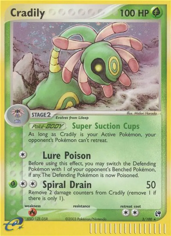 Cradily #3 – Sandstorm card