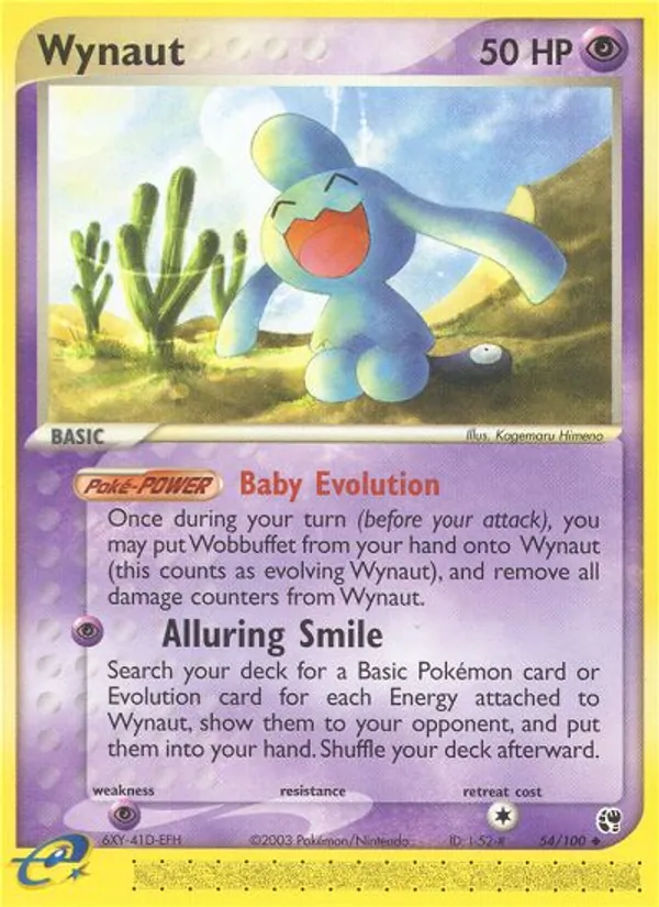 Wynaut #54 – Sandstorm card