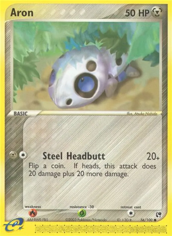 Aron #56 – Sandstorm card