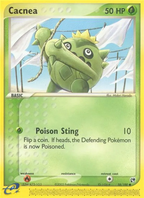 Cacnea #58 – Sandstorm card