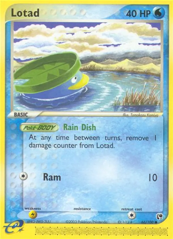 Lotad #66 – Sandstorm card