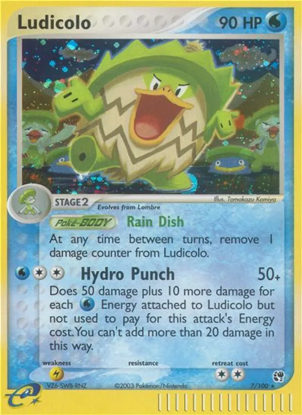 Ludicolo #7 – Sandstorm card