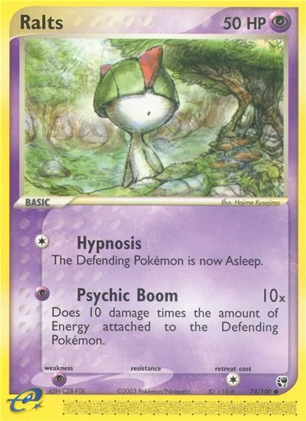 Ralts #74 – Sandstorm card